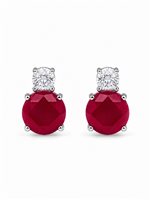 Ohrringe Ultima Edizione Dame Colore in Silber OAO6734 ROSSO